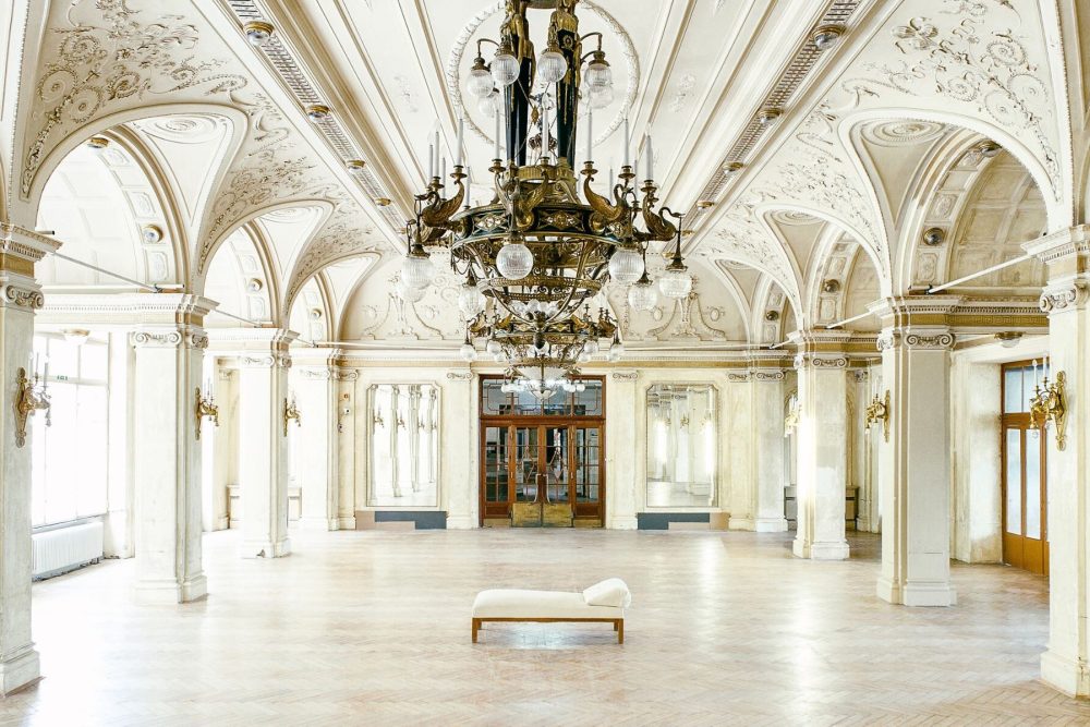 Speisesaal im Südbahnhotel
